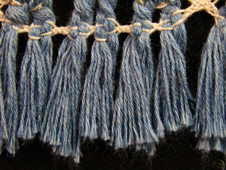 Taśma 6,5cm FRĘDZEL mix niebieska