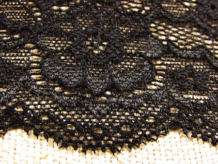 Wstawka 11cm elastyczna czarna