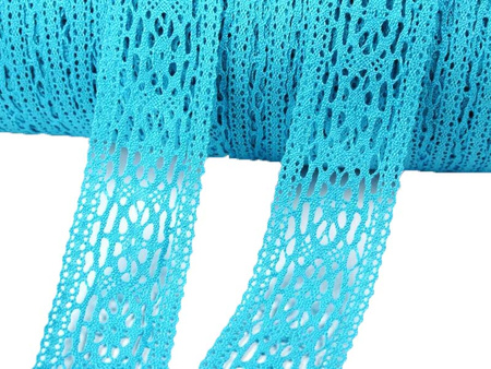 Wstawka 5,2cm bawełniana turkus