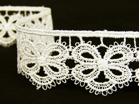 Koronka 3cm gipiurowa ecru