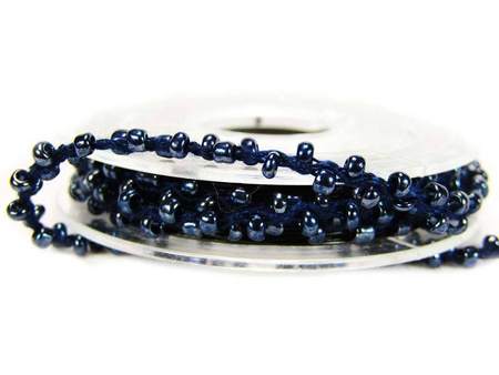 Taśma ozdobna KORALIK granat