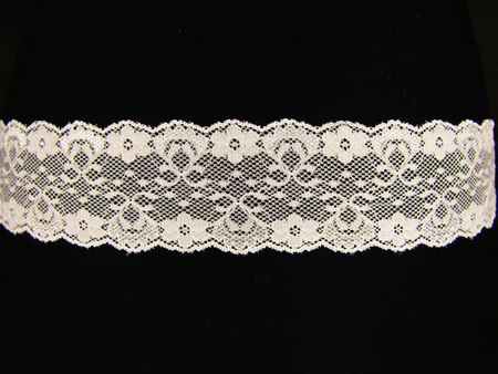 Wstawka 6cm elastyczna kość słoniowa