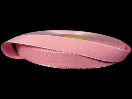 Taśma 12mm bawełniano-wiskozowa róż