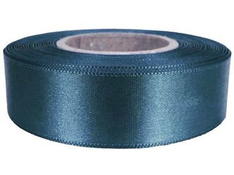 Wstążka 24mm atłas niebieski indygo