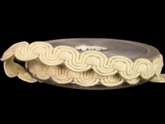 Taśma 1,2cm galonowa bawełna natural