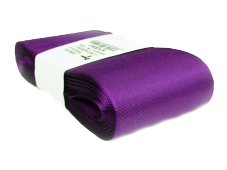 Wstążka 52mm tafta ciemnofioletowa