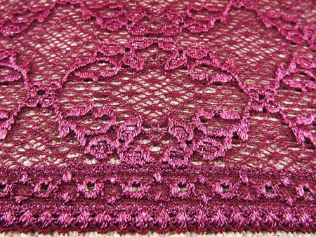 Wstawka 17cm elastyczna french rose