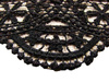Koronka 7cm gipiurowa poly czarna