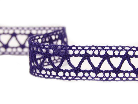 Wstawka 1,1cm bawełniana granat atrament