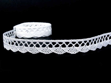 Koronka 1,8cm bawełniana biała