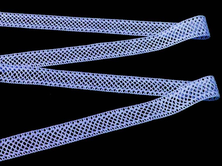 Wstawka 2cm bawełniana niebieska