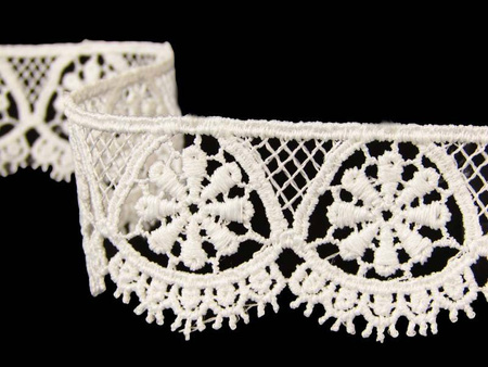 Koronka 3cm gipiurowa ivory