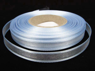 Wstążka 10mm organtyna LAMÓWKA błękitna