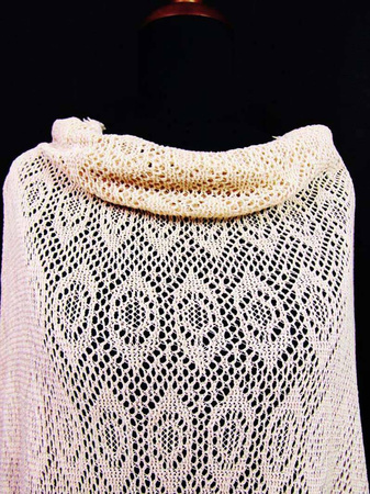 Koronka 100cm bawełniana natural