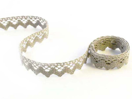 Koronka 1,7cm bawełniana jasny len
