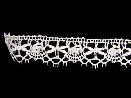 Koronka 1,7cm bawełniana biała