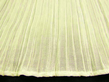 Taśma 14cm falbana PLISA ecru