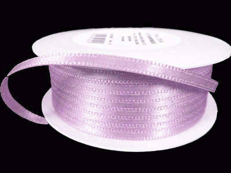 Wstążka 3mm atłas jasny fiolet