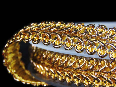 Taśma 1cm galonowa złota