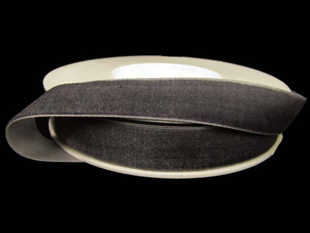 Aksamitka 15mm ciemny popiel