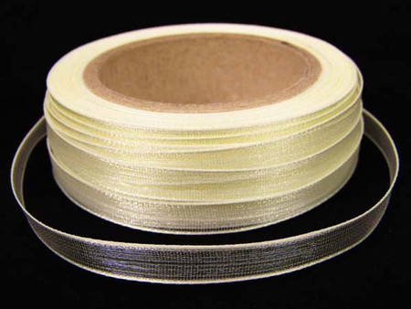 Wstążka 6mm organtyna ecru