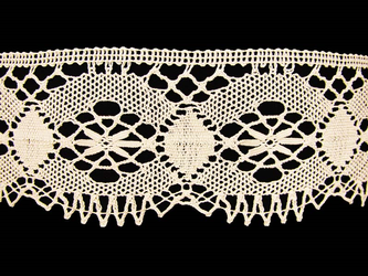 Koronka 9,5cm bawełniana naturalna