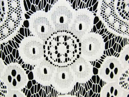 Koronka 155cm stabilna kość słoniowa