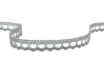 Koronka 0,9cm bawełniana popiel