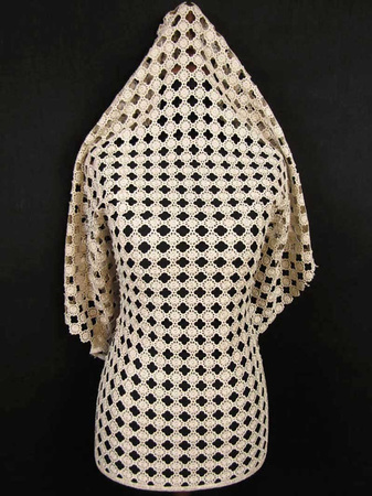 Koronka 155cm gipiurowa beż