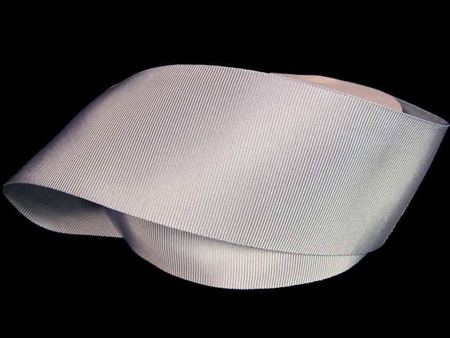 Taśma 50mm ryps poliestrowa popiel