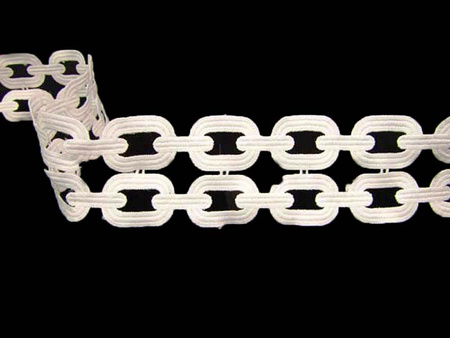 Wstawka 6,5cm gipiurowa poly ivory