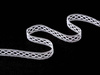 Wstawka 1,3cm bawełniana biała