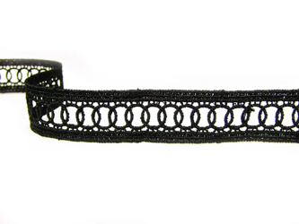 Wstawka 1,6cm gipiurowa czarna