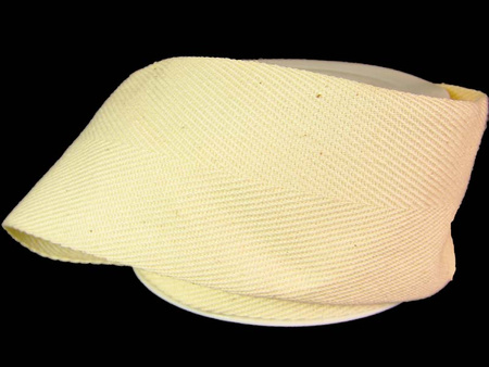 Taśma 50mm bawełniana jodełka natural