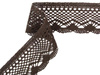 Koronka 5,5cm bawełniana brąz