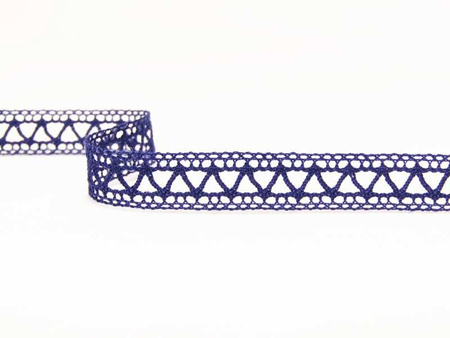 Wstawka 1,1cm bawełniana granat atrament