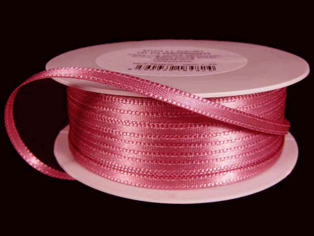 Wstążka 3mm atłas french rose