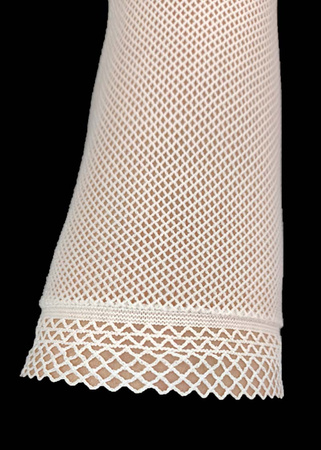 Rękawiczka kabaretka dziecięca biała