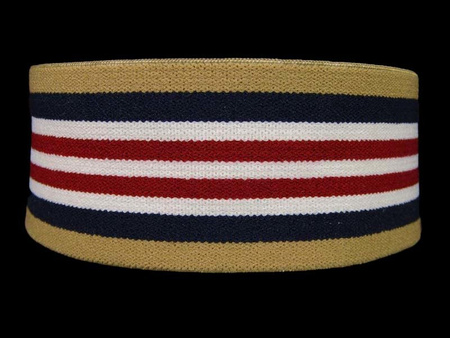 Guma 40mm tkana LAMPAS trójkolor