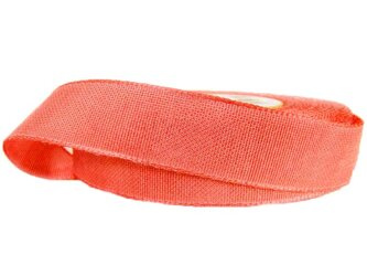 Wstążka 20mm tafta RUSTIC czerwona