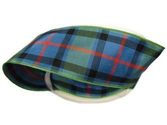 Wstążka 40mm kratka szkocka Flower of Scotland
