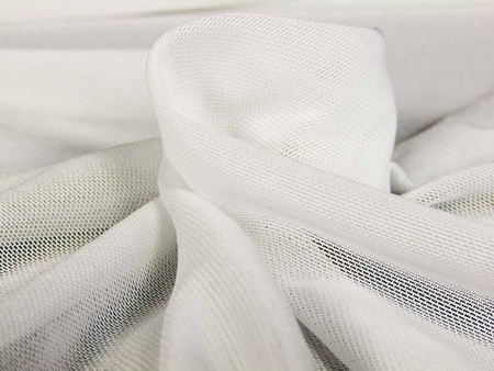 Tiul elastyczny biały 150cm