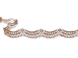 Koronka 1,5cm stabilna beż 