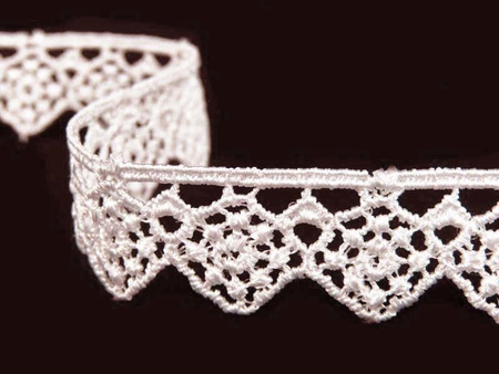 Koronka 1,6cm gipiurowa morela