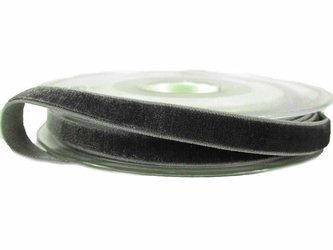 Aksamitka 9mm elastyczna grafit