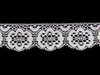 Koronka 7,7cm bawełniana biała