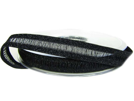 Taśma 12mm elastyczna DEBBIE czarna