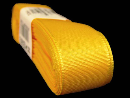 Wstążka 20mm tafta słonecznożółta