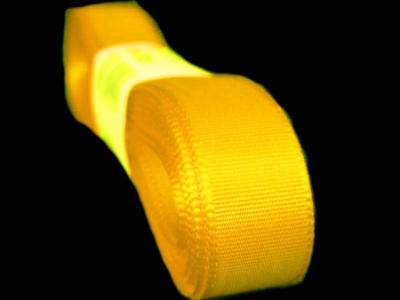 Wstążka 15mm tafta słonecznożółta