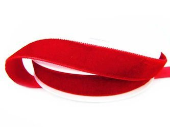 Aksamitka 16mm czerwona